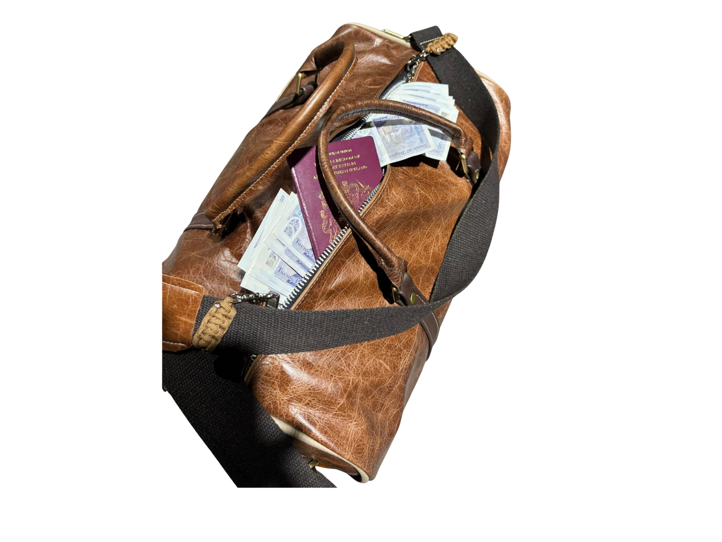 VW Duffel Bag Italian Leather