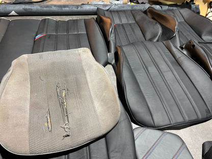 BMW E30 Comfort Seats / Saloon  BMW  Black M3 Saloon  Leather Kit Form interior