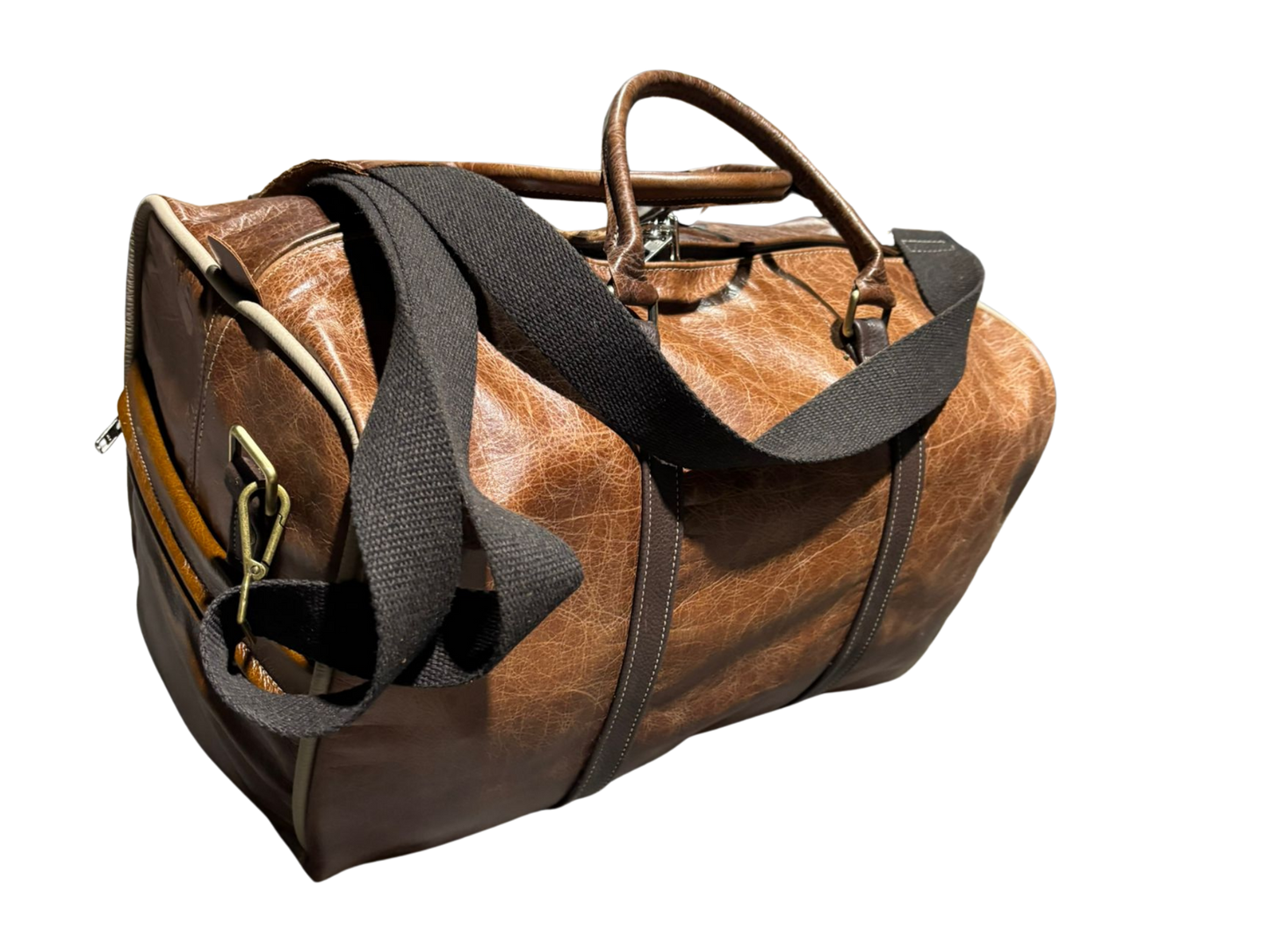 VW Duffel Bag Italian Leather