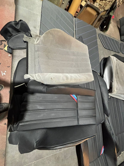 BMW E30 Comfort Seats / Saloon  BMW  Black M3 Saloon  Leather Kit Form interior