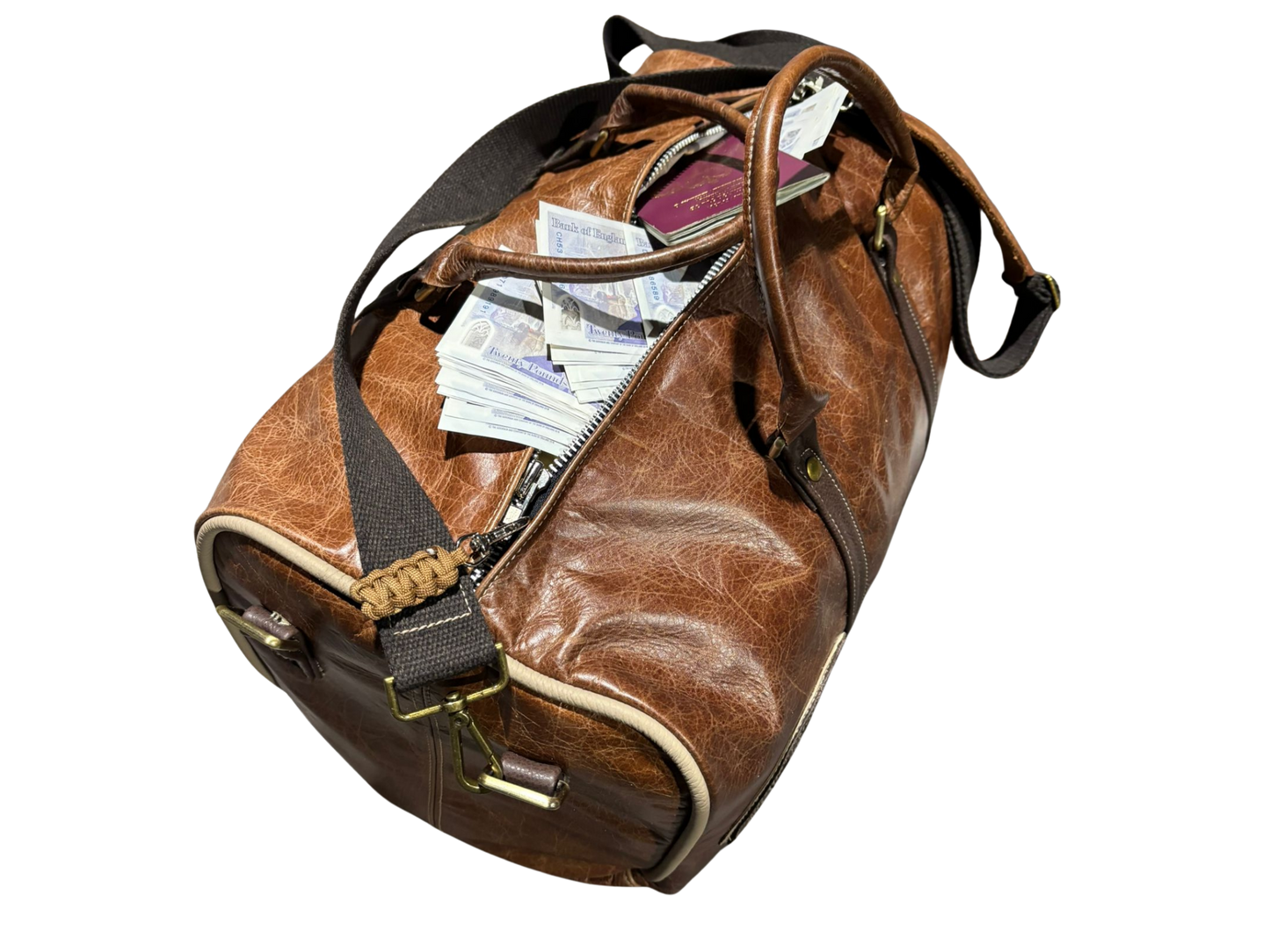 VW Duffel Bag Italian Leather