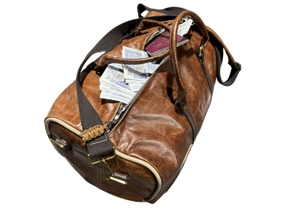 VW Duffel Bag Italian Leather