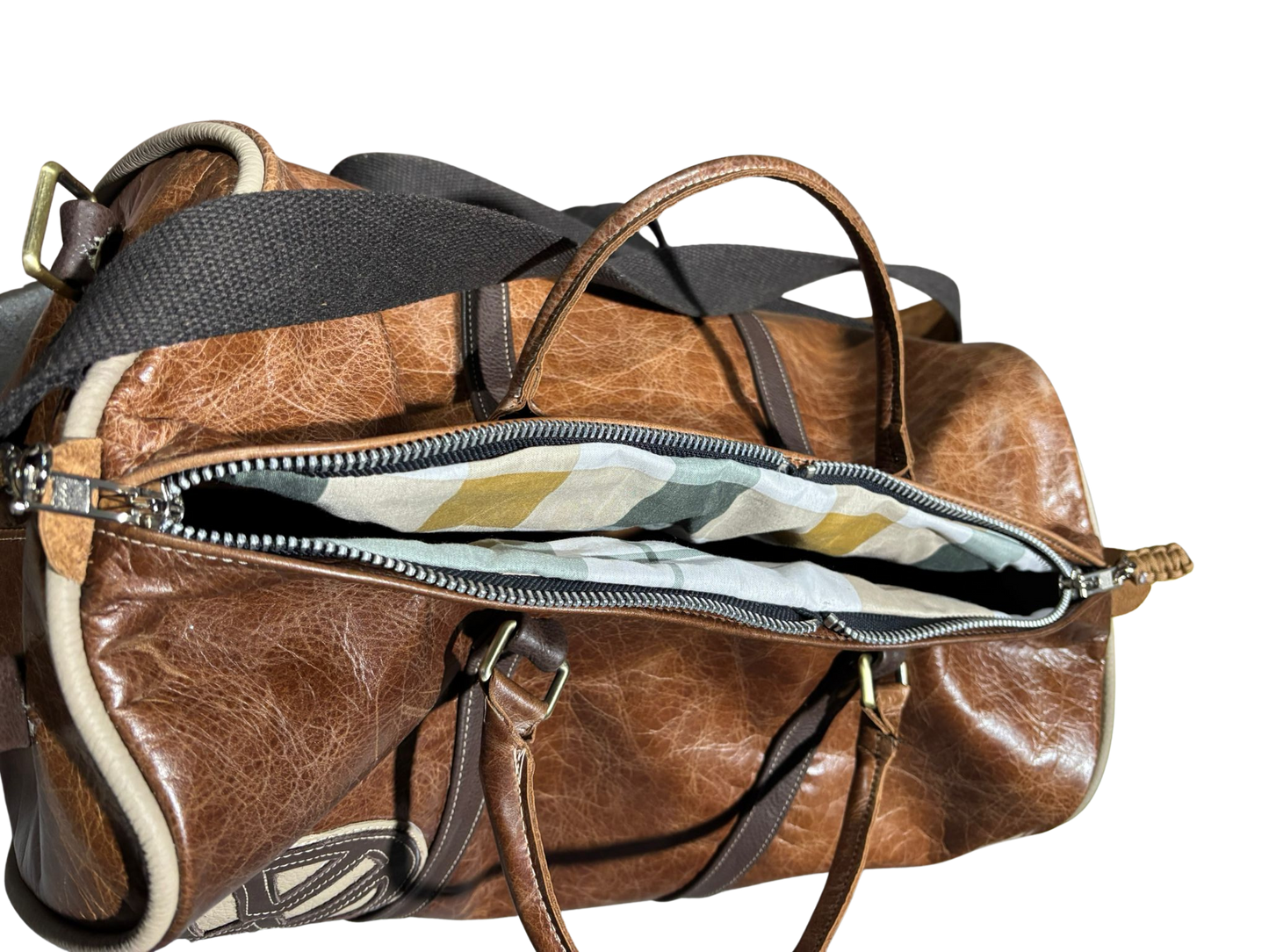 VW Duffel Bag Italian Leather
