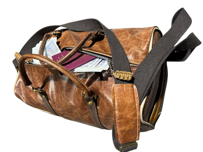 VW Duffel Bag Italian Leather